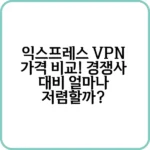 익스프레스 VPN 가격 최신 할인 정보